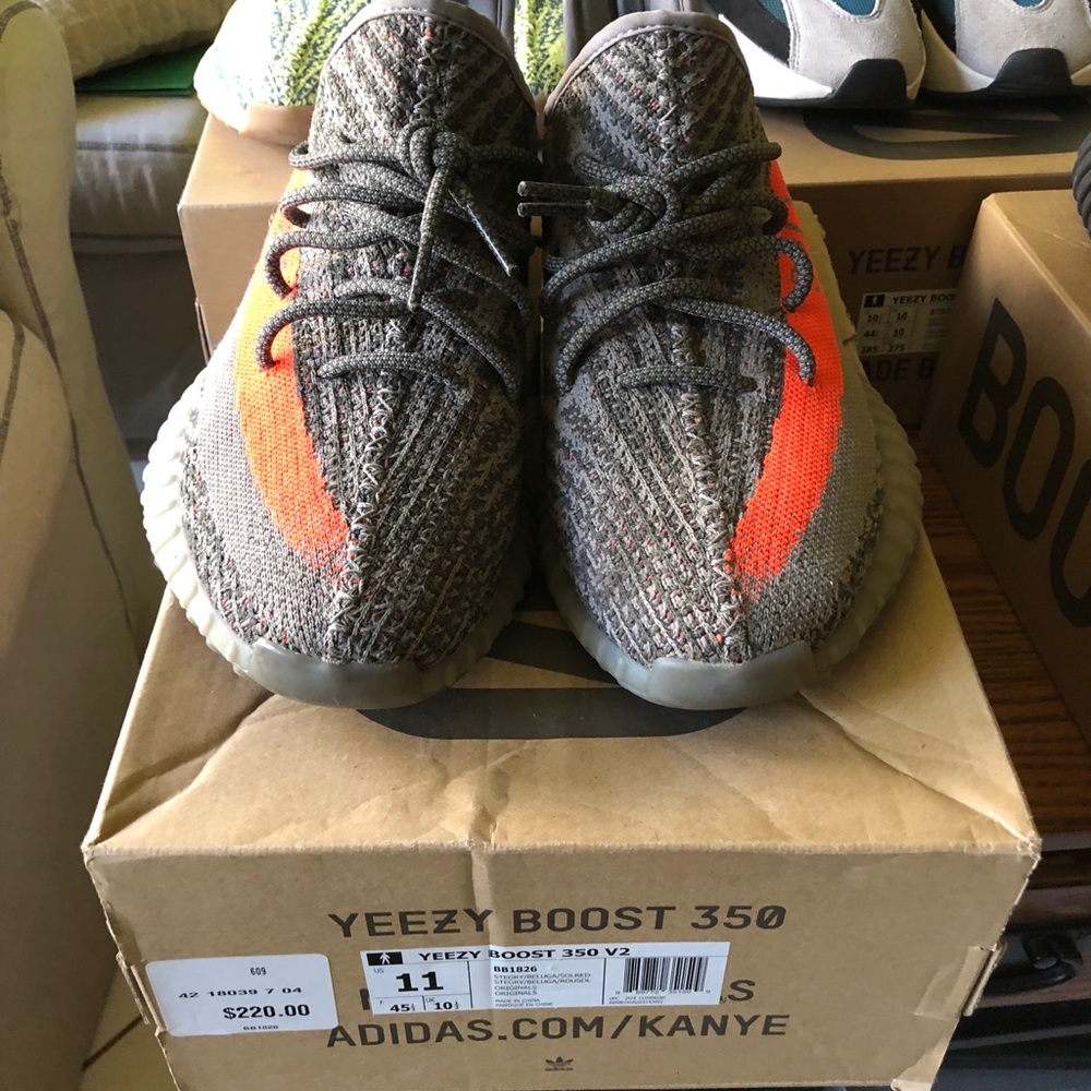 Yeezy boost v2 sz 10.5-11 - Picture 3 of 8